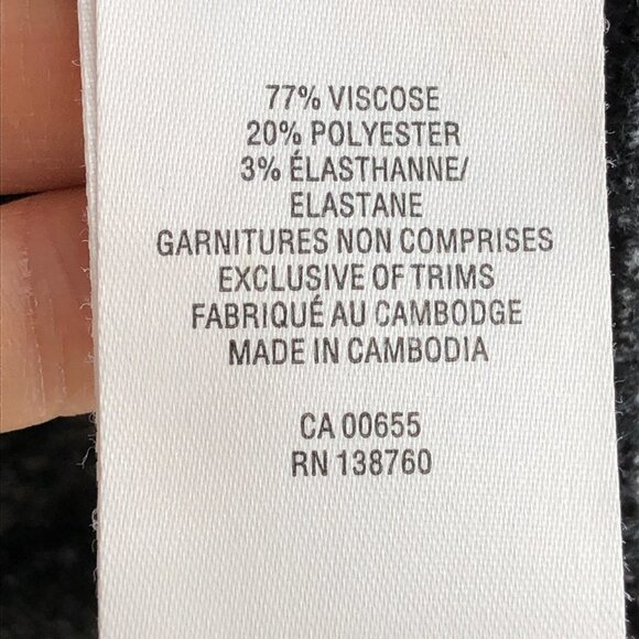 Women's Black Cardigan Sweater - Picture 7 of 16